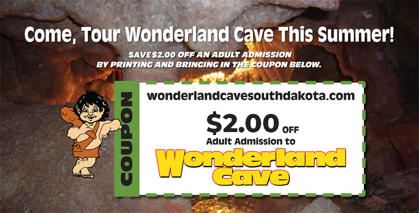 Wonderland Cave Coupon